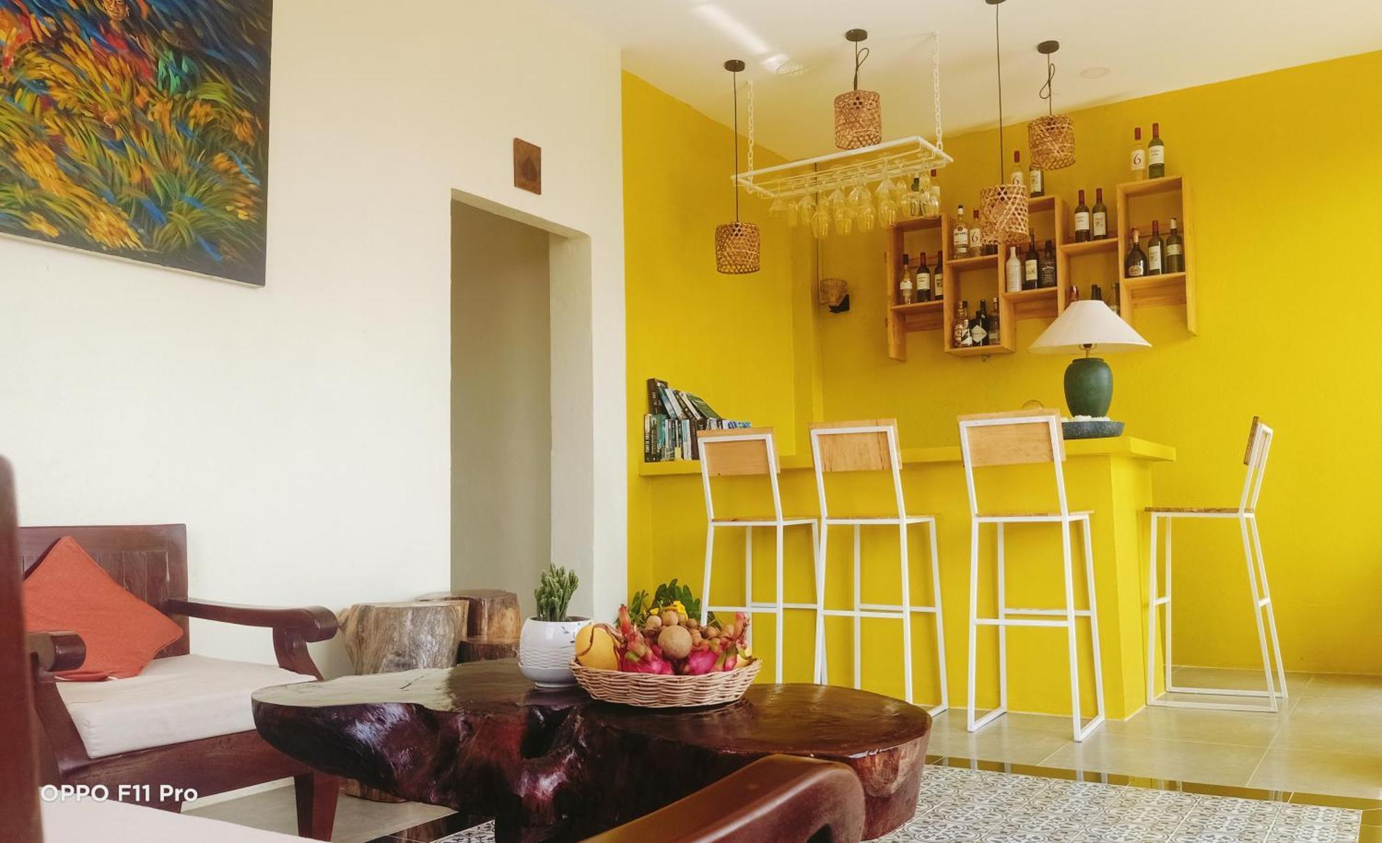 Homestay Yellow Natural House سيام ريب المظهر الخارجي الصورة