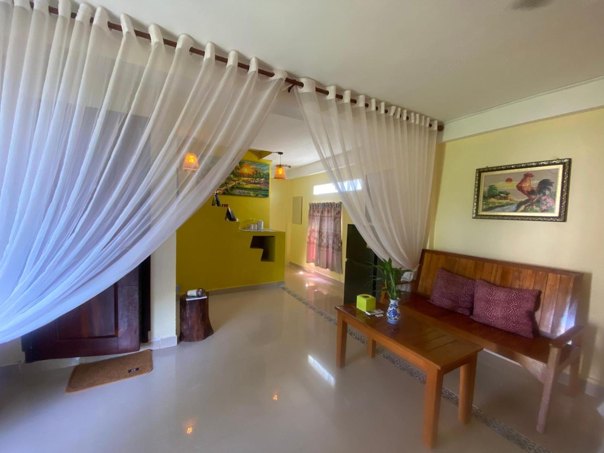 Homestay Yellow Natural House سيام ريب المظهر الخارجي الصورة